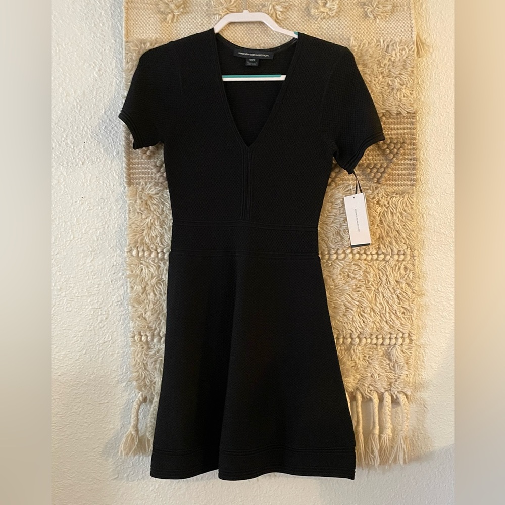 Black French Connection XS US 4 dress NWT